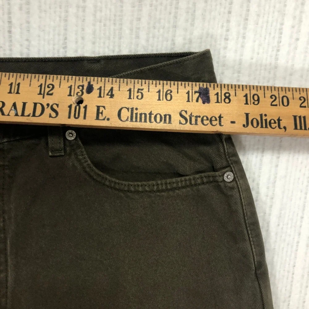 Levi's 550 Relaxed Fit Jeans Mens‎ W38 L30 Olive Green Denim Pants